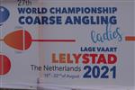 WK ladies coarse angling te Lelystad, wat een spektakel